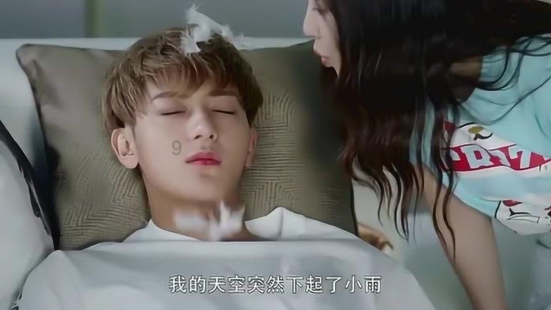 吴尊一家长白山度假,零下40度室外泡温泉